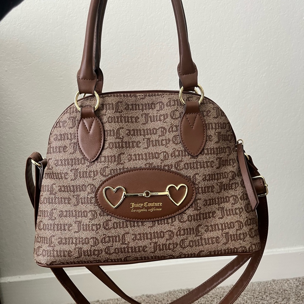 Juicy Couture Brown Satchel Bag